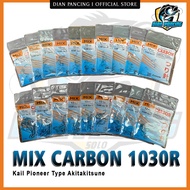 KAIL PANCING MIX CARBON 1030R AKITAKITSUNE UKURAN 0.1 sampai 15