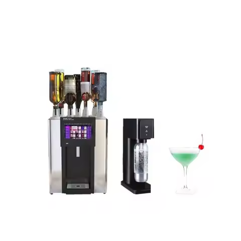 Vending Machine Cocktail Machine Automatic Beverage Robot Bartender Oxygen Cocktail Mixer Smoke Cock