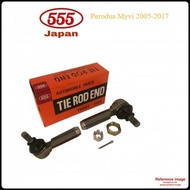 Japan 555 Tie Rod End Set - Perodua Myvi 2005-2017 ( SE-3281 ) Sankei 555