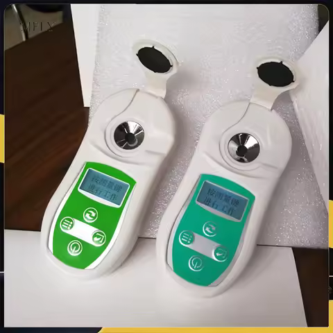 Digital Brix Refractometer 0-32% Handheld Sugar Meter Fruit Juice Tester Portable Sweetness Analyzer