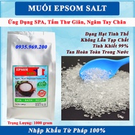 1kg - Muối Epsom Salt MgSO4 Dạng Hạt Tinh Thể Tinh Khiết 99% Nhập Khẩu Pháp