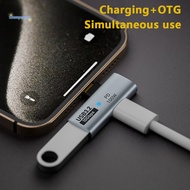 [AuspiciousS] USB Type-C 10Gbps OTG 2in1 Adapter With 100W PD Charging Compatible For Steam Deck Switch Chromecast For Google TV Macbook