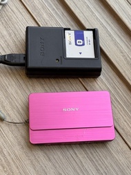 SONY Cyber-shot 粉紅色數碼相機連充電器