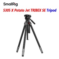 SmallRig 5305 X Potato Jet TRIBEX SE Tripod 166cm Height, 6kg Load) with Integrated Hydraulic Fluid 