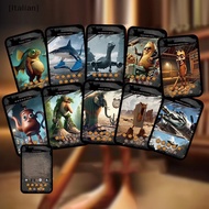 Italian 20PCS Italian Brainrot Card Tung Tung Tung Sahur Game Collection Cards Funny Meme Kids Class