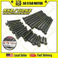 YAMAHA RXZ RXZ135 MILI / CATALYZER / Y125Z Y125ZR 125Z 125ZR Y125 CRANKCASE COVER SCREW SET ENGINE C