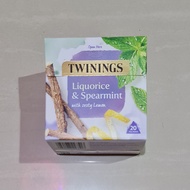 Twinings Herbal Tea Liquorice &amp; Spearmint with Zesty Lemon 20 x 2 Grams