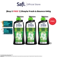 [Buy 2 Free 1] Safi Shayla Fresh and Bounce Shampoo (640g) | Cleanse deeply & removes oil from scalp