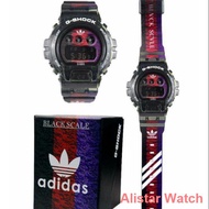 stainless watch ◄Adidas G-shock BLACK SCVLE GreatA DW6900 Jam tangan..♥