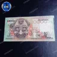 10000 barong 1975 relif borobudur uang kuno