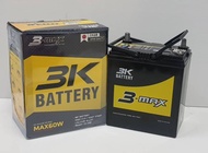 3K MAX60w 12V.40Ah แบตเตอรี่รถยนต์ : ฮอนด้า แจ้สซิตี้บรีโอ้BRVFREEDโมบิลิโอ้นิสสัน ทีด้าซูซูกิ CIAZX