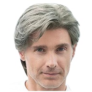 Synthetic Wigs Man Wigs with Bangs Heat Resistant Glueless Synthetic Wigs for Man Short Wigs Cosplay