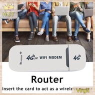 Portable 4G USB Modem Router Pocket WiFi with SIM Slot, Unlimited Data, Unlocked, 150Mbps Unifi Wire