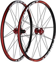 Wheel Mountain Bike 26 27.5 Inch Bike Wheelset, Double Wall MTB Rim Disc Brake QR 24H Compatible 7 8 9 10 11 Speed,27.5Inch