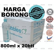 Air Bubbles O2 800ml x 20botol