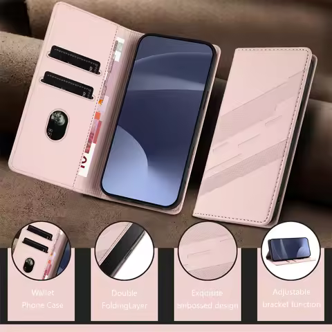 Luxury Wallet Flip Stand Phone Case For Sharp Aquos Wish 5 4 3 Wish2 Sense 9 Plus R10 R9 Pro Leather