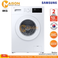 Samsung Front Load Inverter Washer Hygiene Steam 8KG WW80FG3M05TWFQ