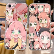 D37 Spy x Family Transparent Case for iPhone 8 7 SE 2020 2022 XR 6 6S Plus