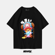 Ezway T-Shirt Oversize Candy Chopper One Piece | Unisex Kids Crop Oversize T-Shirt