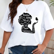 COD 2025Women's Empowerment Graphic T-Shirt - "Beautiful Strong Indenew23 IO8G