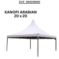 HIN Full Set Canopy Piramid | Canopy Arabian | Canopy Half Moon 20 x 20 Feet | Kanopi Kanvas Korea U