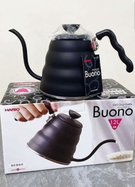 100%New Hario VKB-120-MB V60 Drip Kettle 消光黑 手沖壺 雲朵不鏽鋼細口壺
