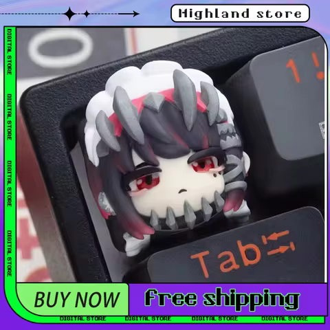 Lobo Exclusive Resin Art Keycap Zero Nicole For Mechanical Keyboard Customize Zenless Zone Demara/El