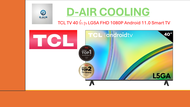 TCL TV 40 นิ้ว FHD 1080P Android 11.0 Smart TV รุ่น 40LG5A