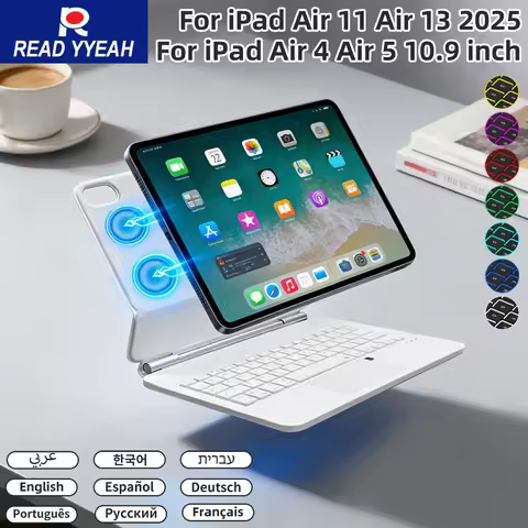 Bluetooth Wireless Keyboard for Apple iPad 10th Gen for iPad Pro 11 12.9 13 Air 4 Air 5 Pro 12.9 6th