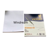 Victory intermediate pad or long pad paper