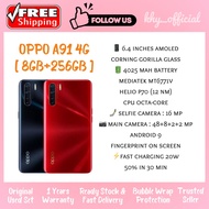Second hand Phone Oppo A91 4g [ 8Gb Ram + 256Gb Rom ] Fullset Box With Accesories | 1 Year Warranty