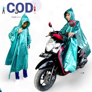 Jas hujan ponco Lengan polkadot jas hujan kelelawar murah jas hujan pria wanita jas hujan murah