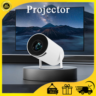 SG【READY STOCK】HY300 Pro Mini Projector Portable Android 13.0 2+8 GSmartphone Same Screen HD 1080P W
