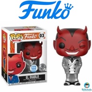 Funko POP! Plastic Spastic El Diablo Silver Suit FUNKO-SHOP EXCLUSIVE