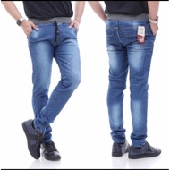 SHOPEE CHOICE//RUBBER WAIST RIP JEANS