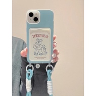 HP Fancy Bear Simple Card Holder Case Samsung 0 A37 A57 5G A07 A17 A56 A36 A26 A16 A06 5G A04S A32 A