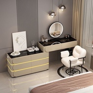Bedroom Solid Wood Phase Dressing Table New Style Smart Modern Cream Table Bedside Table Simple Make