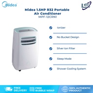 Midea 1.5HP R32 Portable Air Conditioner MPF-12CRN1 | Self Evaporative System | Sleep Mode | Self-Diagnosis | Auto-Protection | Ionizer | Portable Air Conditioner with 1 Year Warranty