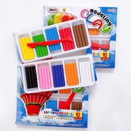 Wholesale _ LOTS of 10 Boxes of Craft Clay / Craft Clay / Win Q 5-Color Modeling Clay / WinQ D 5 / D