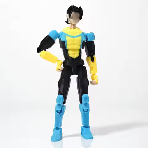 In Stock New 3d Printed Invincible Toys Action Figures T13 Dummy 13 Superheroes Multi-Jointed Movabl
