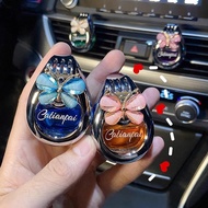 Car Aromatherapy Long-Lasting Fragrance Bowknot Car Perfume Car Ornaments Long-Lasting Light