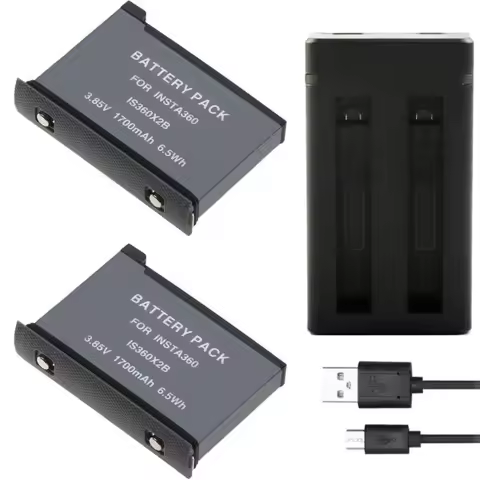 2 Slots/Dual Charger Battery Charger Batteies Charging/For Insta 360 One X2 Battery Charger Insta360