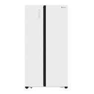 HISENSE ตู้เย็น SIDE BY SIDE  RS670N4AW1 18.5 คิว สีขาว