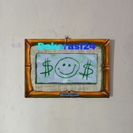 HIASAN DINDING Spongebob Dollar Mr Crab Wall Decoration