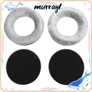 MURRAY 2PCS Replacement Ear Pads, Velvet 100mm Noise Isolation Ear Cushions, Soft and Comfortable Me