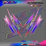 YAMAHA EGO VARIATION STRIPING EGO MOTORCYCLE VARIATION STICKER LIST/
