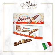 KINDER BUENO MILK AND HAZELNUTS (8PCS X 1 BOX) (312G) [A2000] (expiry milk chocolate:9/12/21)