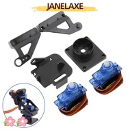 JANELAXE932JN 1Sets Two Axis PTZ, SG90 MG90s 9g PTZ with 2 Servo Steering Gear Pan Tilt,  Camera Mou