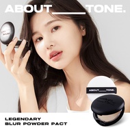 [ABOUT_TONE.] BLUR POWDER PACT | 3 Shade | K-Beauty | Face powder