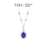 TAKA Jewellery Tanzanite Diamond Necklace 18K